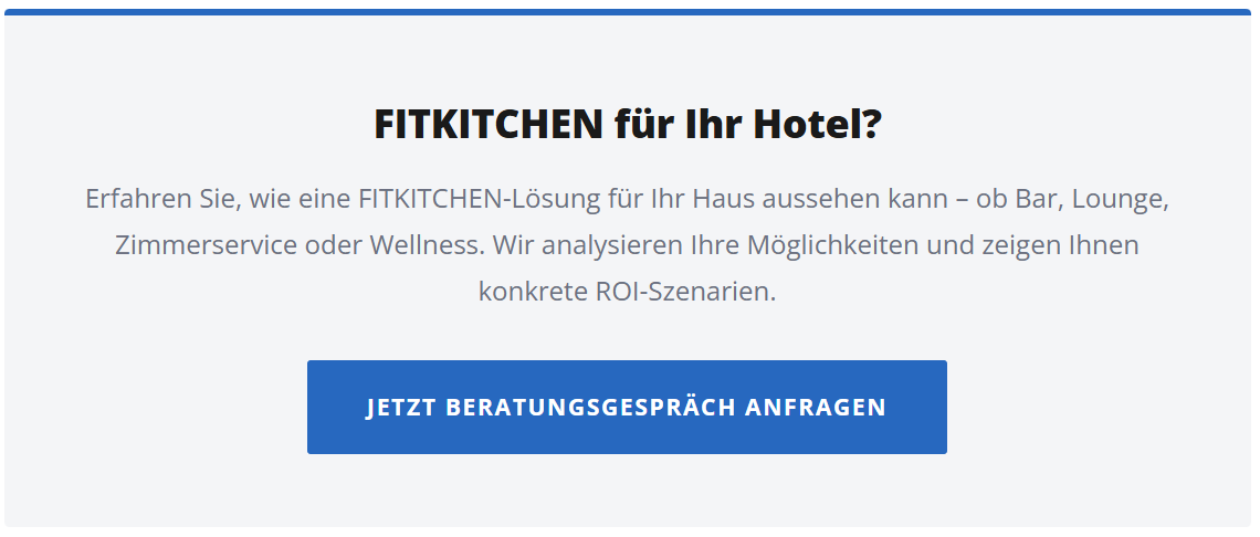 Fitkitchen *****Hotel